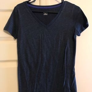 Navy Blue V-Neck T
